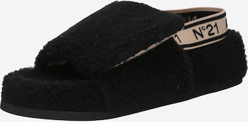 Sandalo di N°21 in nero: frontale