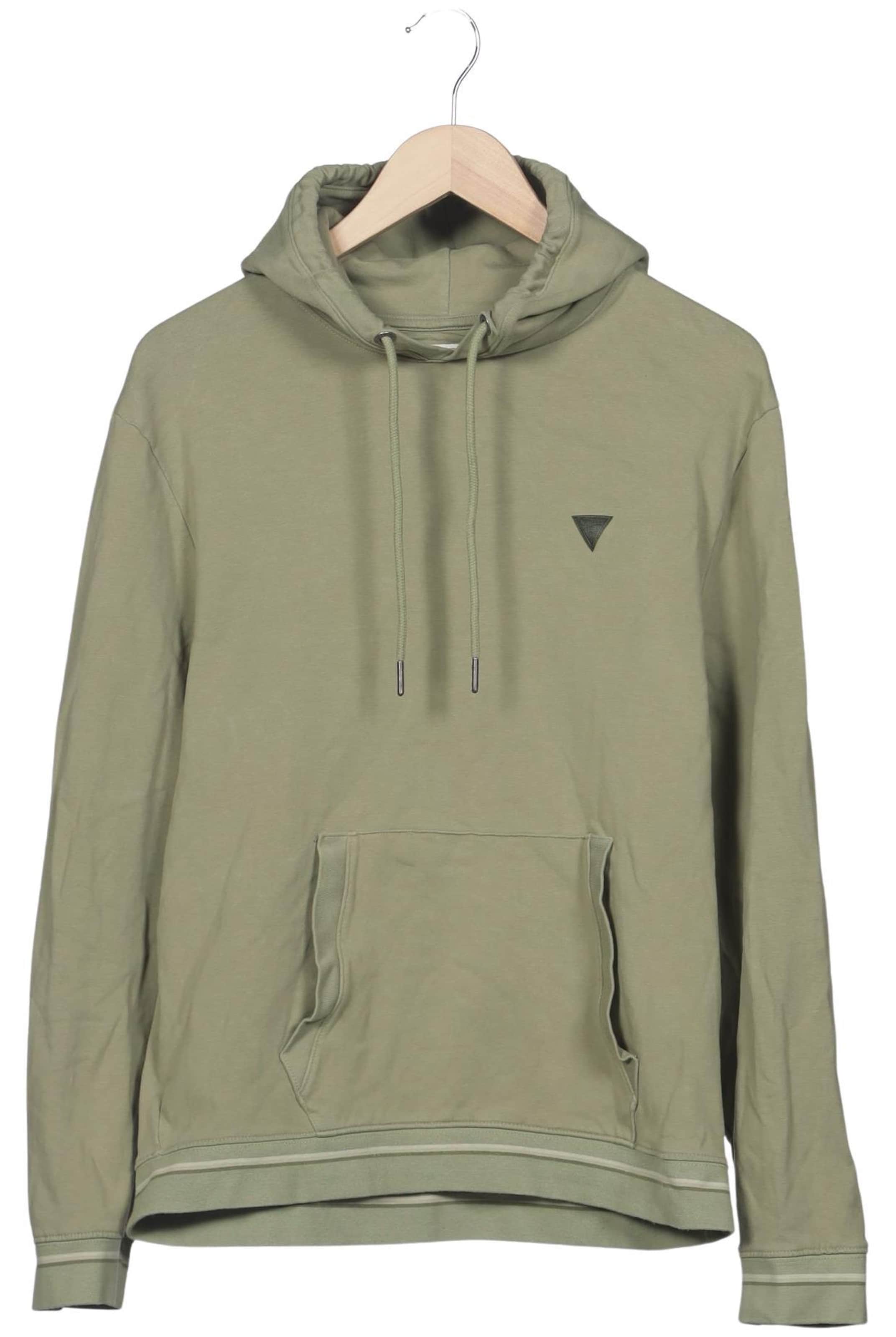GUESS Kapuzenpullover XL in Grün: Vorderseite