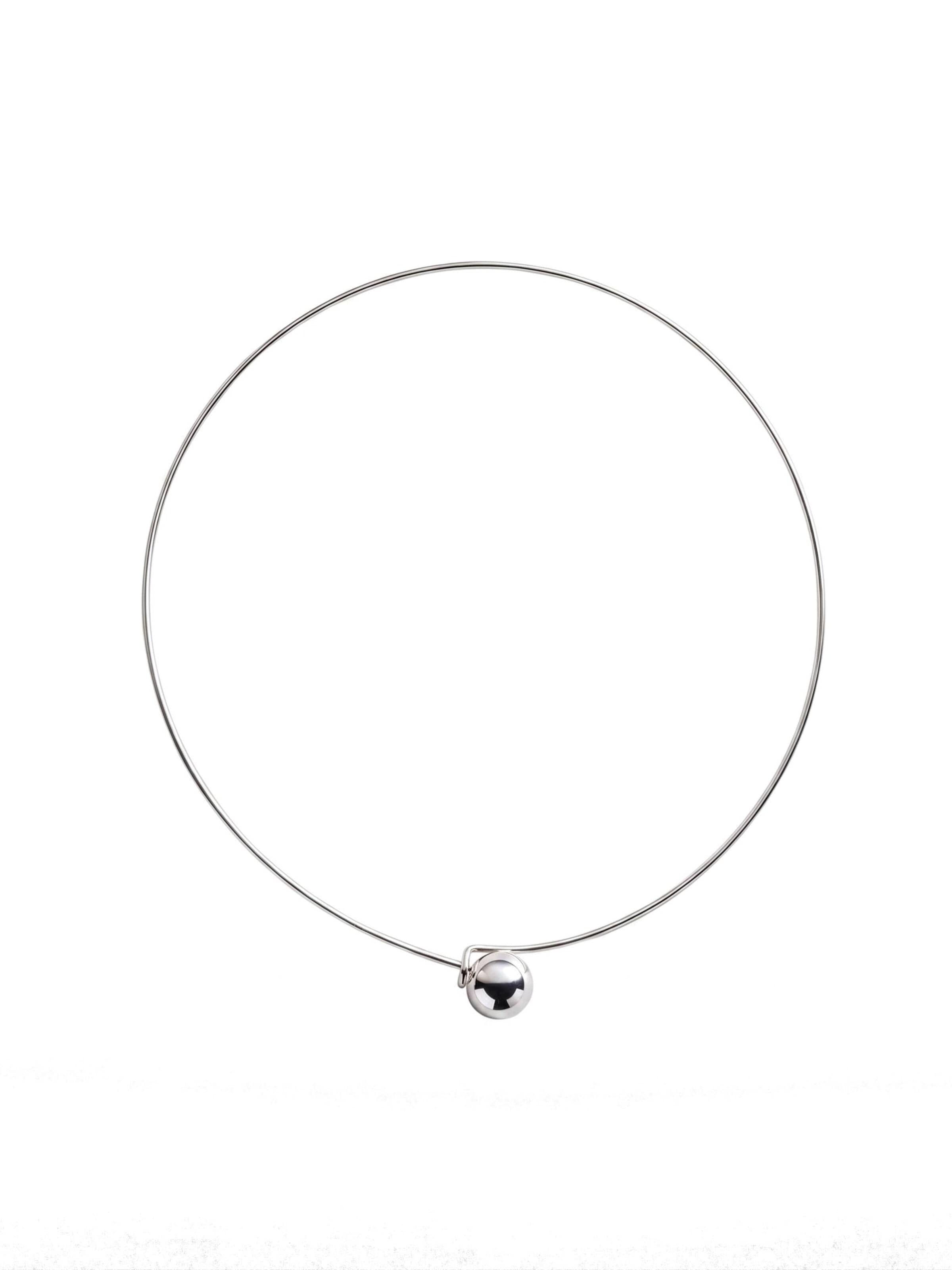 Collana 'BUBBLE' di REYTEL in argento: frontale