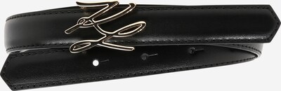 Karl Lagerfeld Ceinture 'Autograph' en noir, Vue avec produit