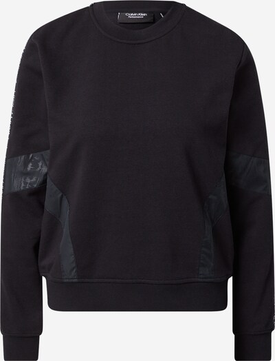 Calvin Klein Performance Athletic Sweatshirt in Black / White, Item view