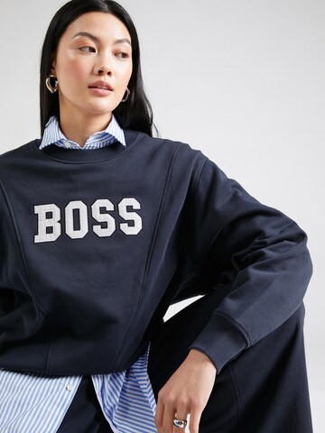 BOSS Sweatshirt 'Eprep' in Blau