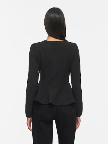VILA Strickjacke 'VILuna' in Schwarz