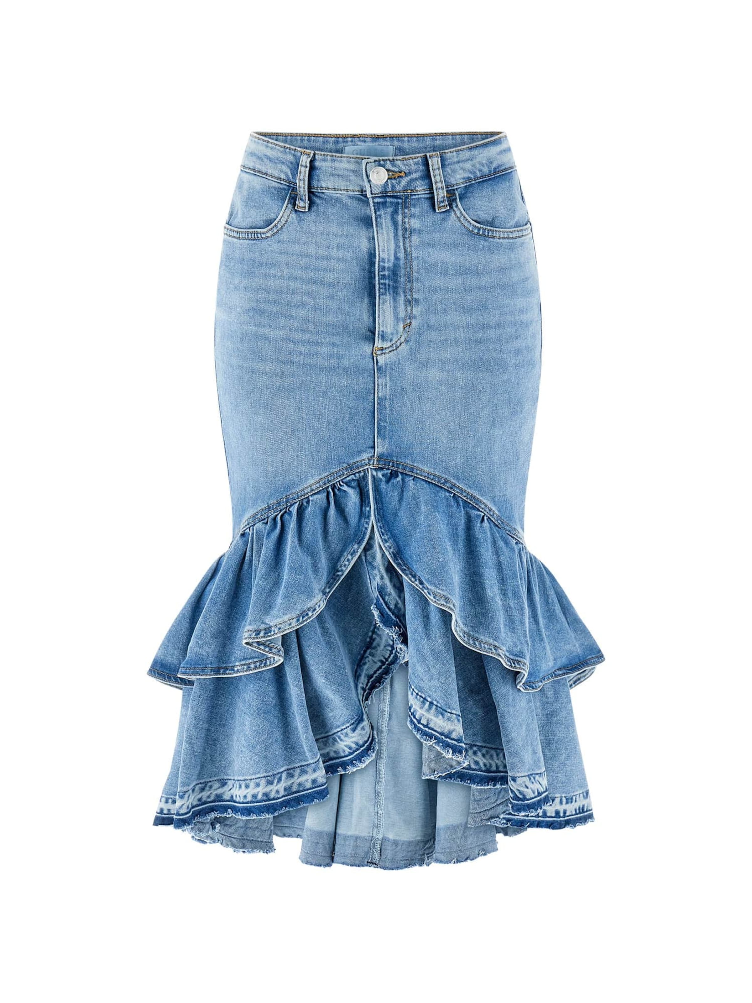 GUESS Rock in Blau: Vorderseite