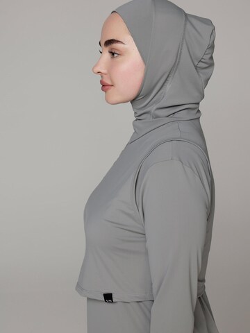 SIYA Swimwear T-shirt Swimsuit 'Hijab' in Grey