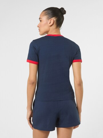 FILA Shirt 'MARLIA regular graphic ringer t-shirt' in Blauw