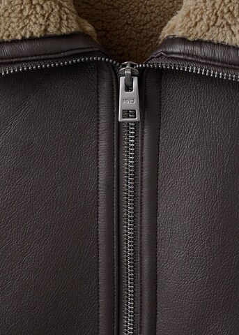 MANGO MAN Between-Season Jacket 'Barrow' in Brown