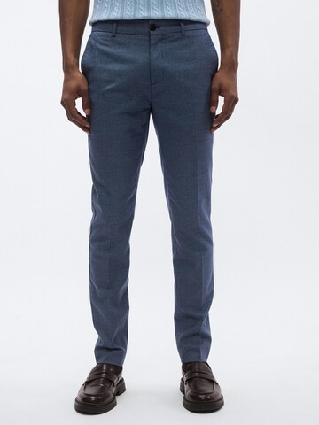 SCOTCH & SODA Slimfit Παντελόνι τσίνο σε μπλε: μπροστά