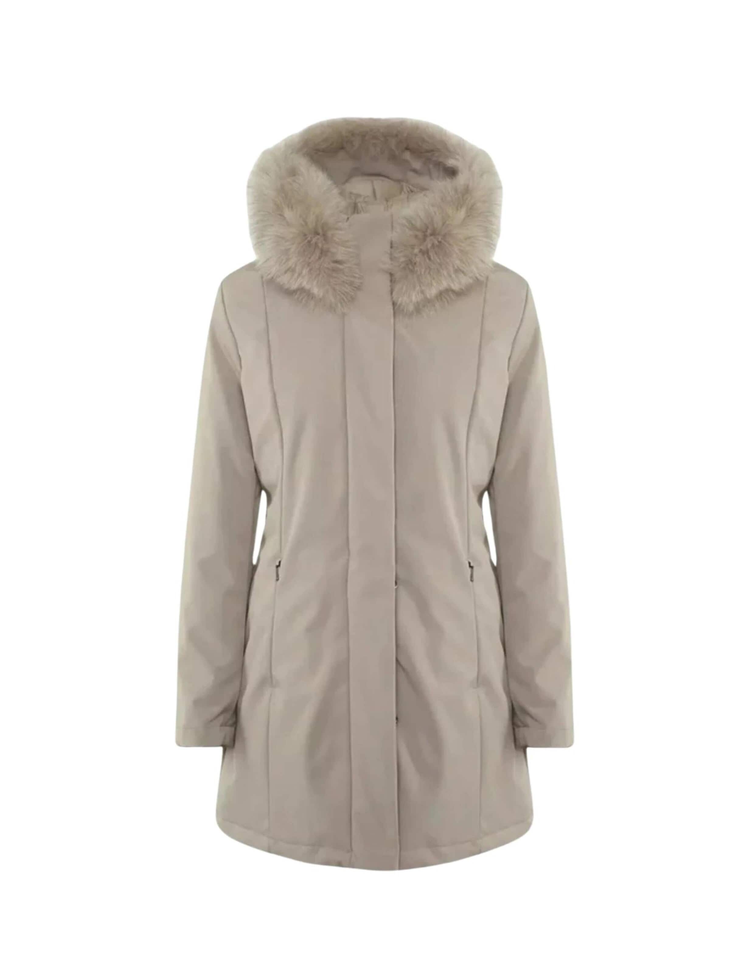 Refrigiwear Winter Parka in Beige: front