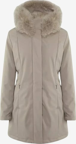 Refrigiwear Parka zimowa w kolorze beżowy: przód