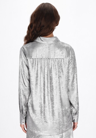 faina Blouse in Zilver
