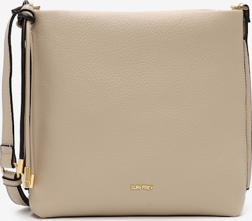 Borsa a tracolla 'Judy' di Suri Frey in beige: frontale