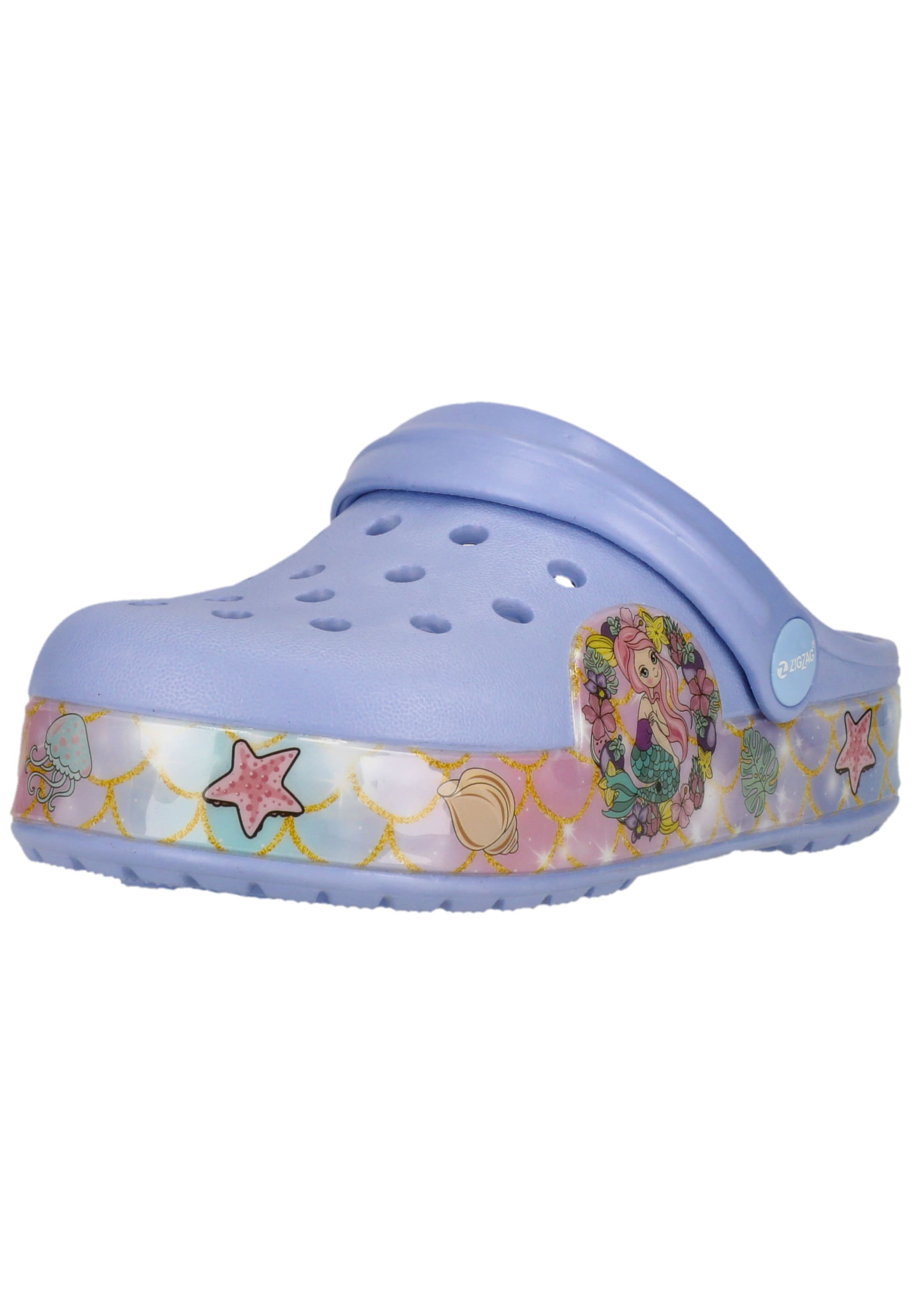 ZigZag Clogs 'Runix' in Blau: Vorderseite