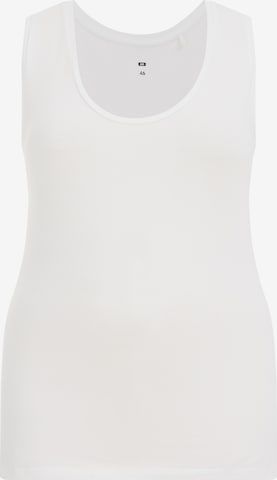 WE Fashion - Top en blanco: frente