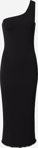 Monki Knitted dress in Black: front