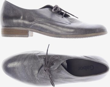 GABOR Flats & Loafers in 38 in Grey: front