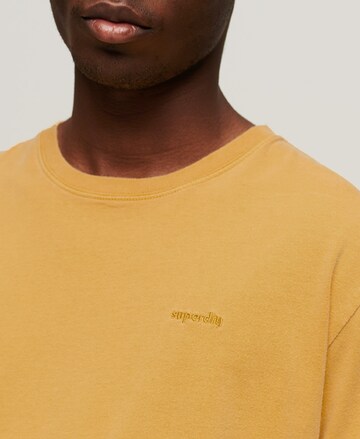 T-Shirt 'Mark' Superdry en jaune