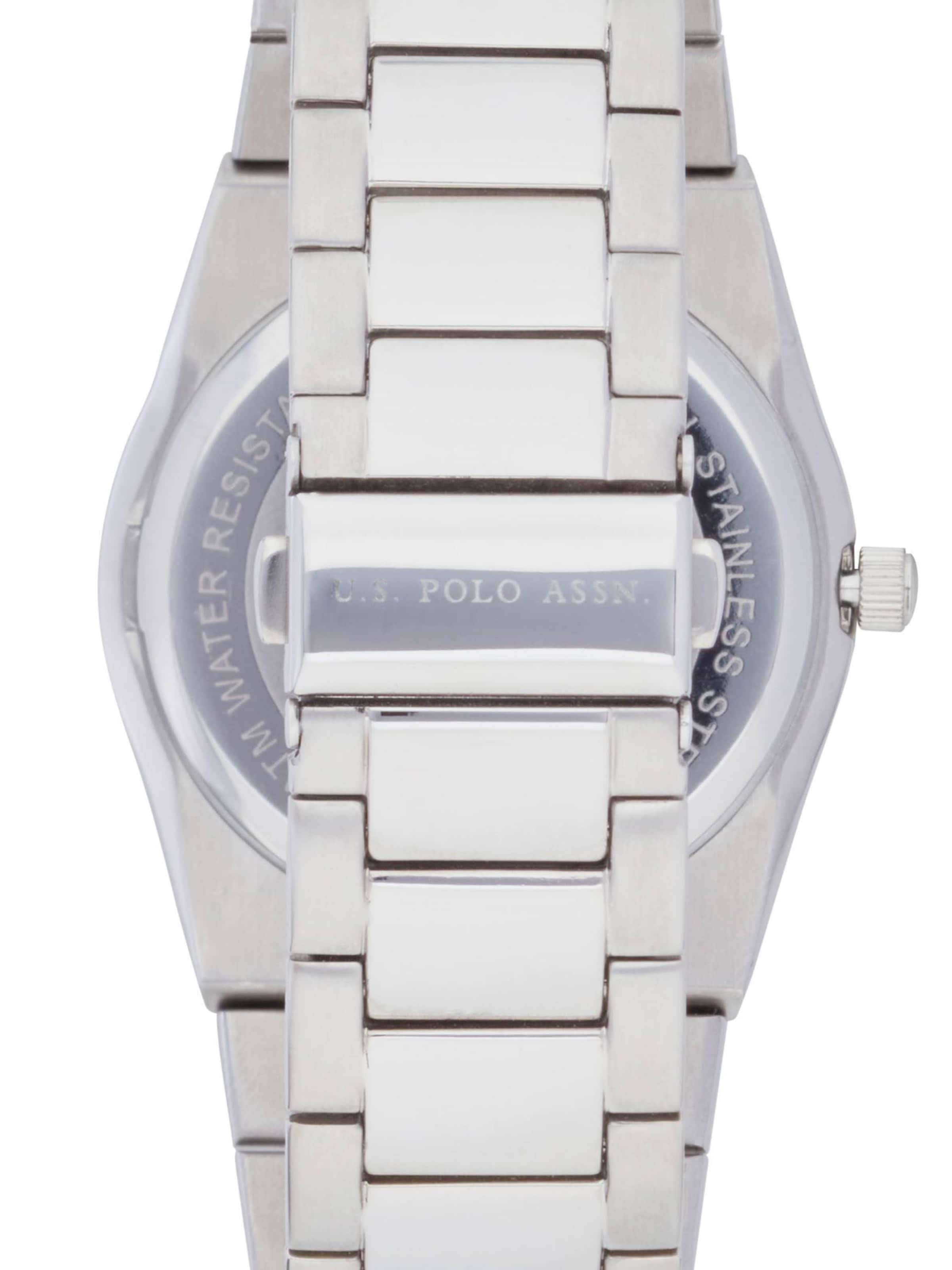 U.S. POLO ASSN. - Reloj analógico 'George' en gris