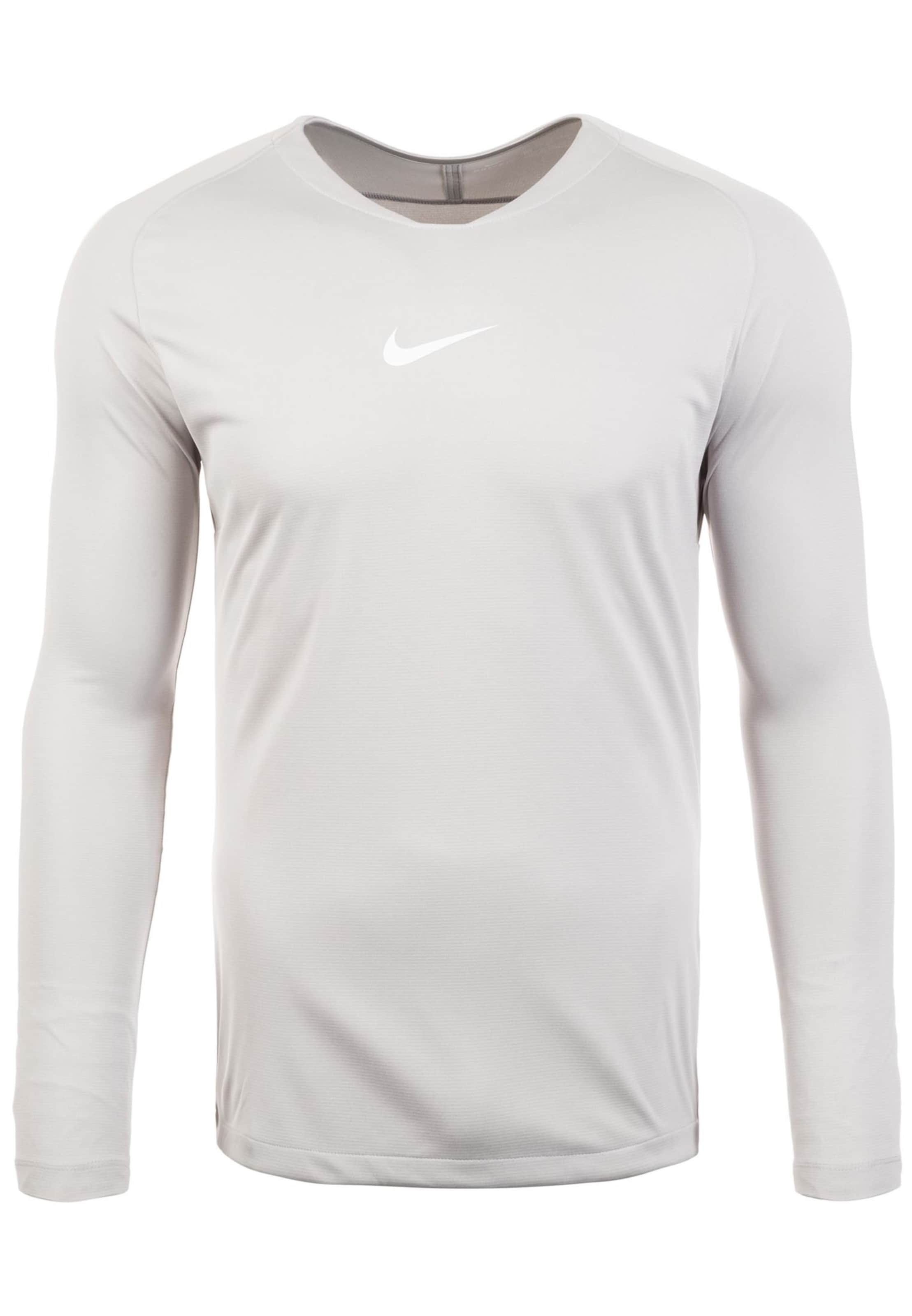 NIKE Performance Shirt 'Park First' in Grey: front
