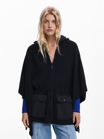 Desigual Cape in Black: front