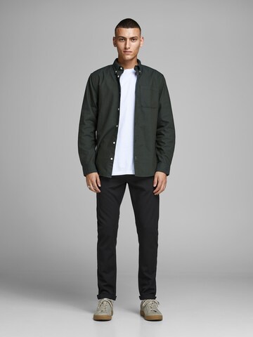 JACK & JONES Обычный Брюки-чинос 'Marco Connor 769' в Черный