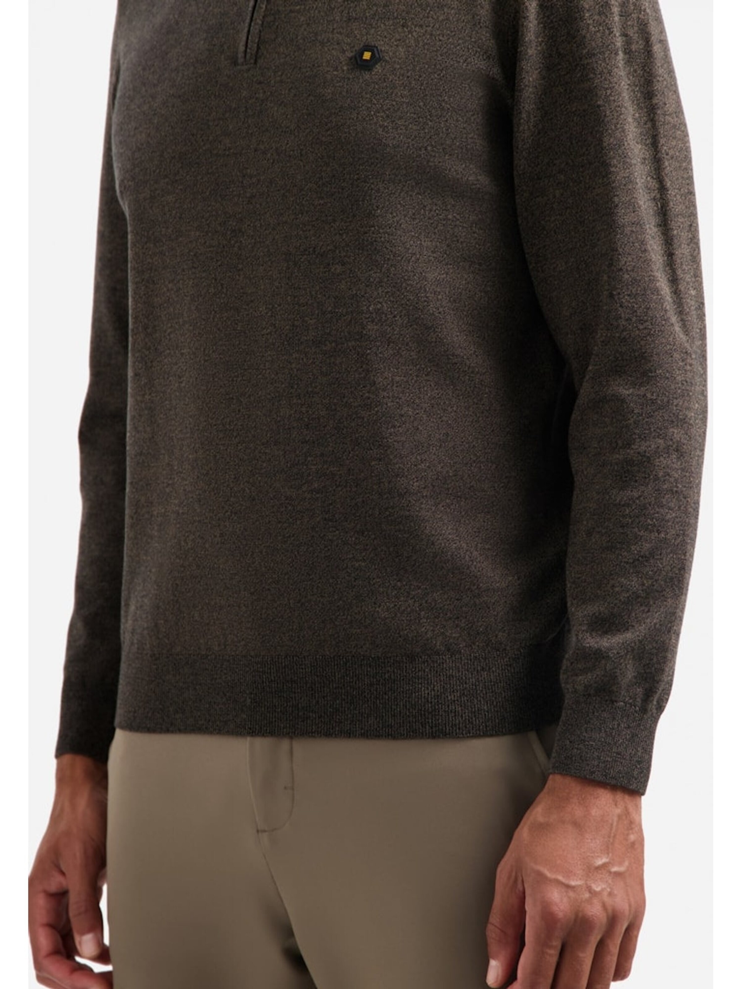 No Excess Sweater in Brown