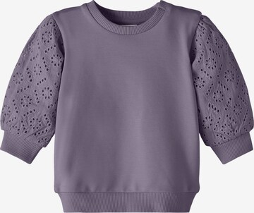NAME ITSweater majica - ljubičasta boja: prednji dio