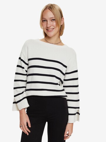 ESPRIT Sweatshirt in Weiß: predná strana