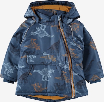 NAME IT Winter Jacket 'Micco' in Blue: front