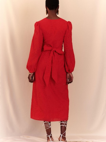 OUR BRAND Sommerkleid 'Marcela' in Rot