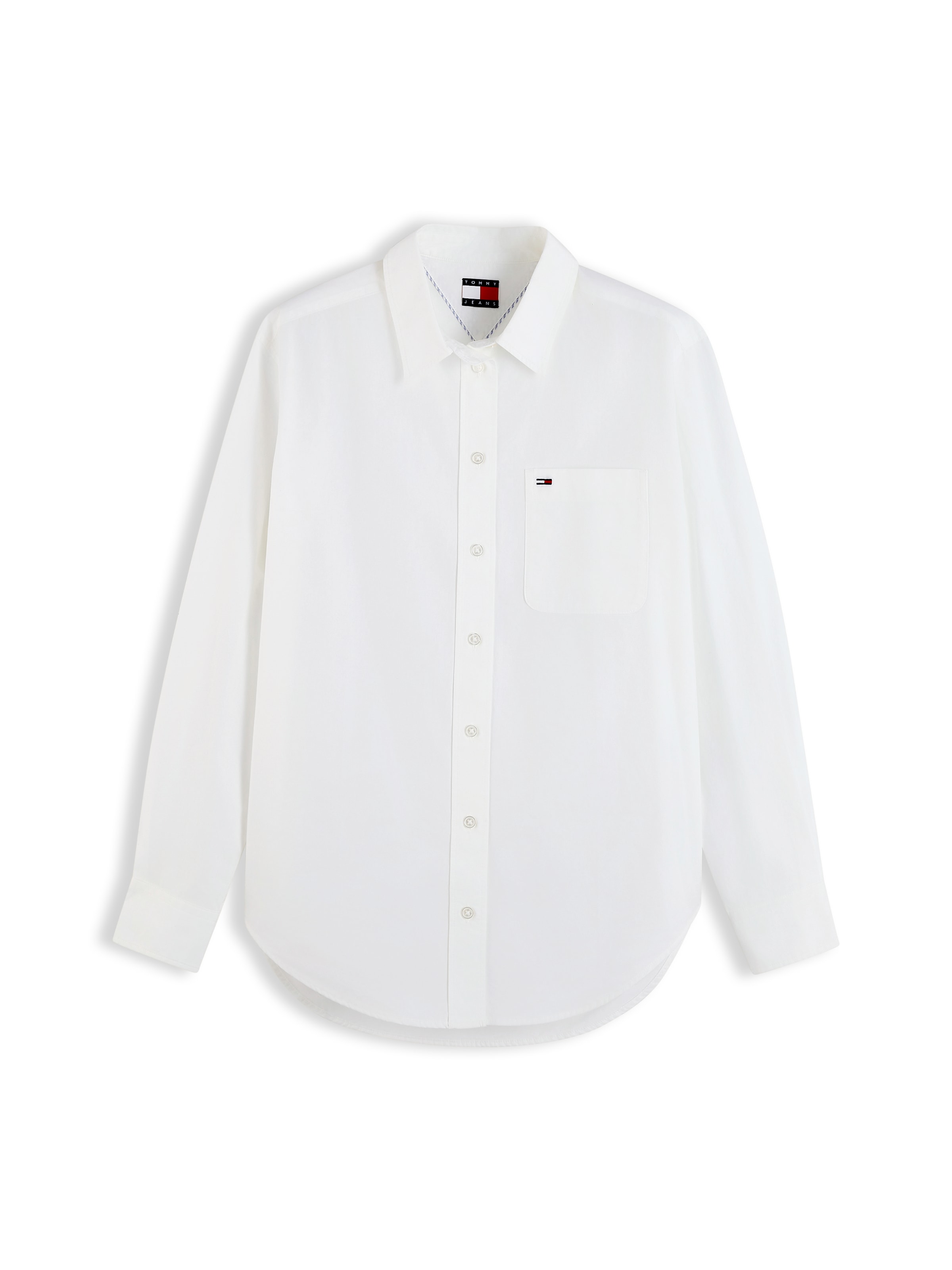 Tommy Jeans Блузка 'ESSENTIAL' в Белый: спереди