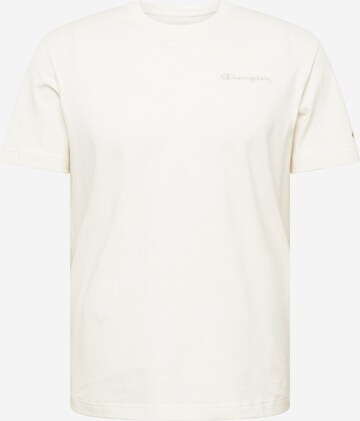 T-Shirt Champion Authentic Athletic Apparel en blanc : devant