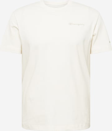 T-Shirt Champion Authentic Athletic Apparel en blanc : devant