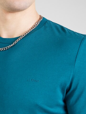 s.Oliver - Camiseta en azul