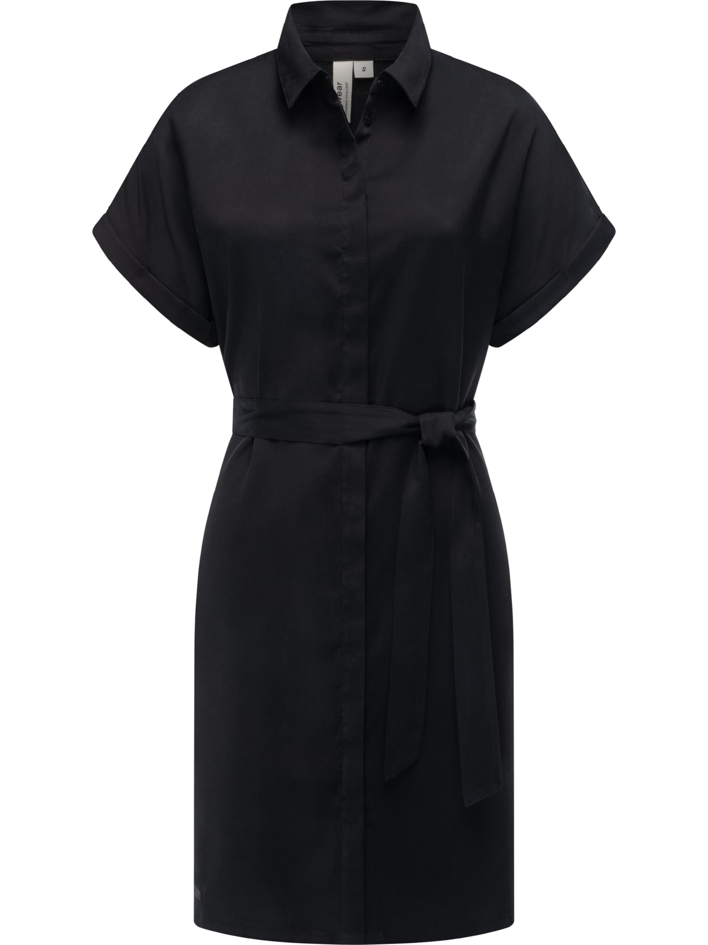 Ragwear Shirt dress 'Manilla' in Black: front