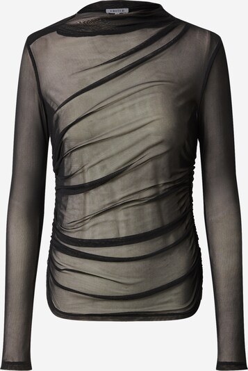 EDITED T-shirt 'Veloria' en noir, Vue avec produit