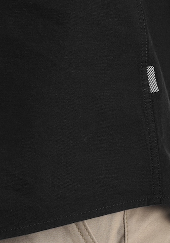 !Solid Slim fit Overhemd in Zwart