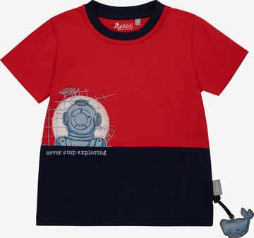 SIGIKID Shirt 'NAUTIC' in Red: front