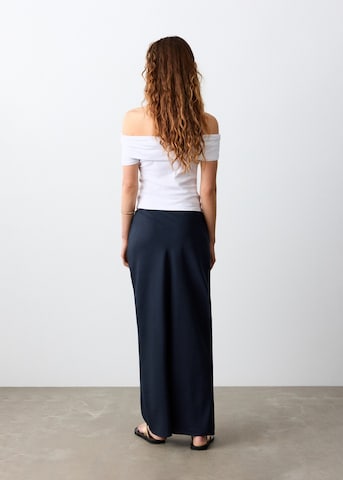 MANGO TEEN Skirt in Blue