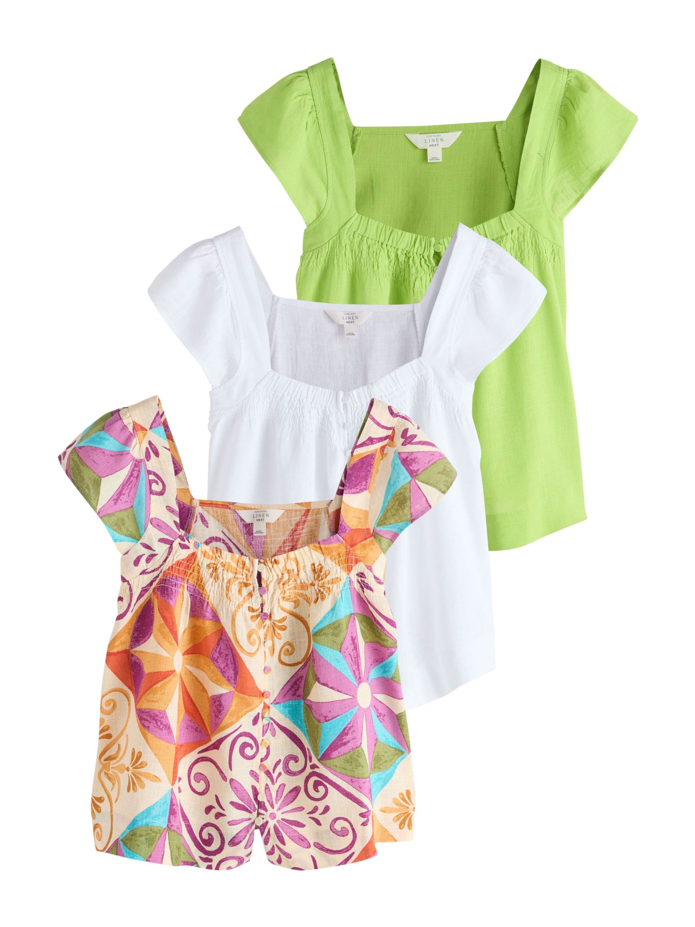 Next Bluse in Mischfarben: Vorderseite