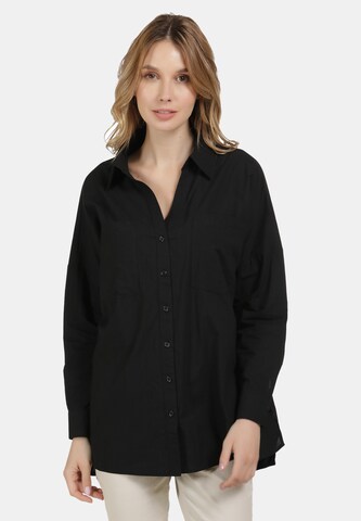 usha BLUE LABEL Bluse in Schwarz: predná strana