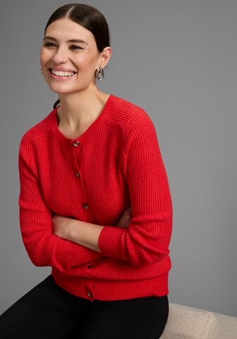 HECHTER PARIS Strickjacke in Rot