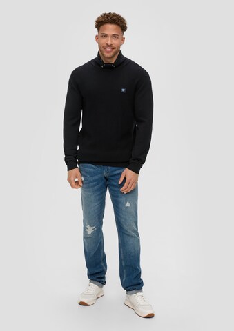 s.Oliver Pullover in Schwarz