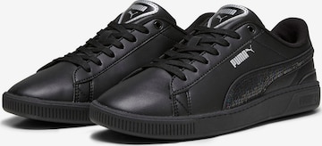 PUMA حذاء رياضي بلا رقبة 'Vikky' بلون أسود: الأمام