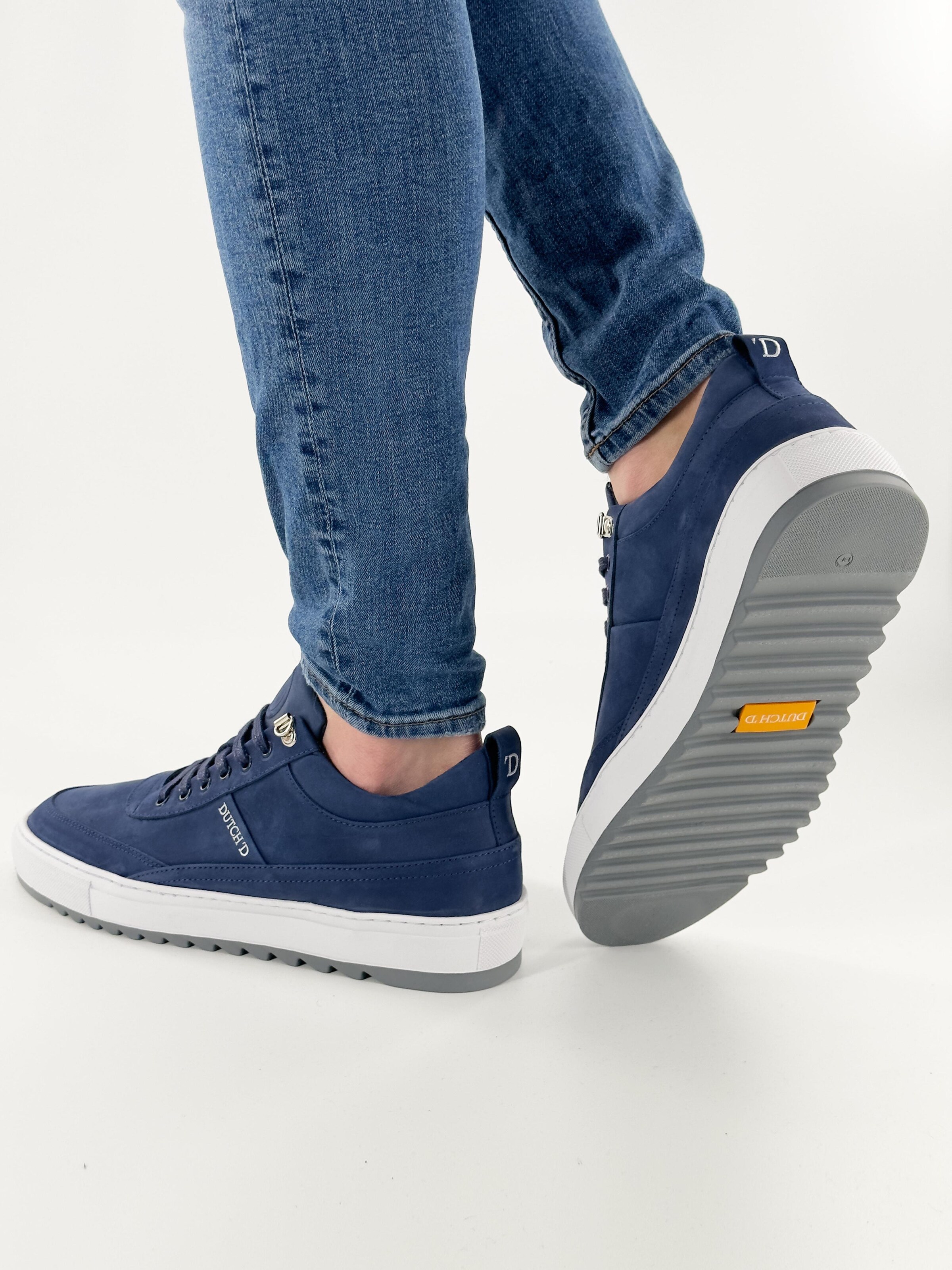 Dutch'D Sneakers laag 'Myth' in Blauw: voorkant