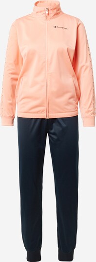 Champion Authentic Athletic Apparel Tracksuit in Peach / Black, Item view