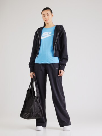 mėlyna Nike Sportswear Siauras Marškinėliai 'Essential'