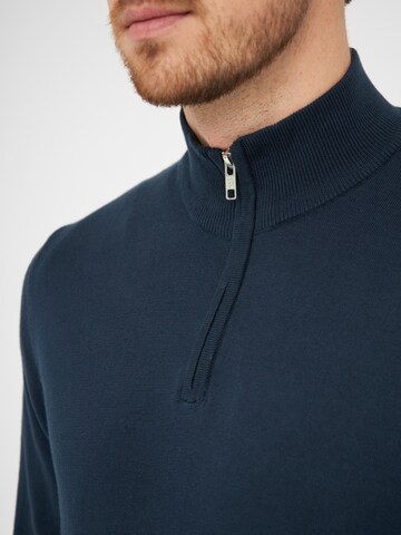 CLIPPER Pullover 'Napoli' in Blau