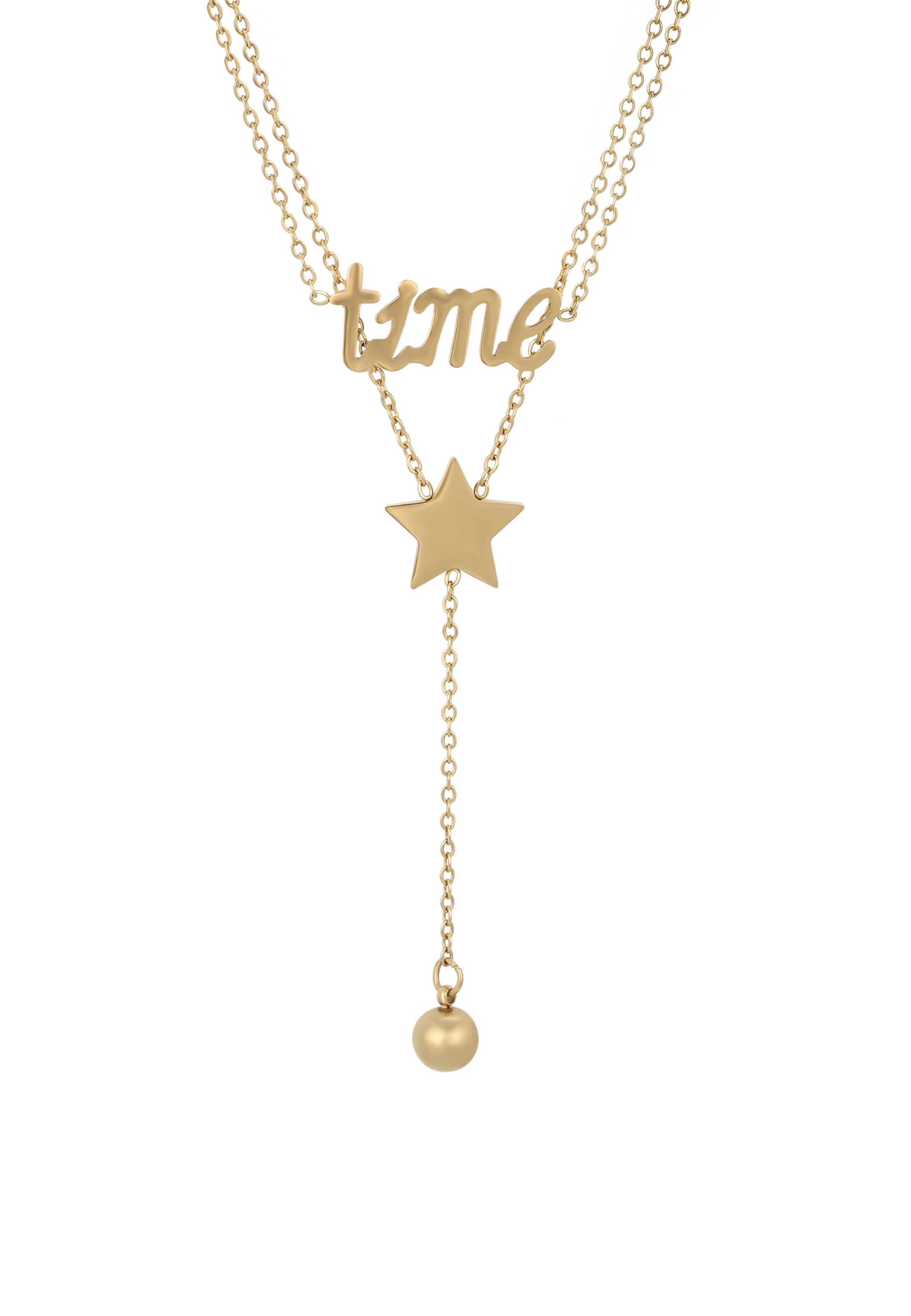 faina - Cadena en oro: frente