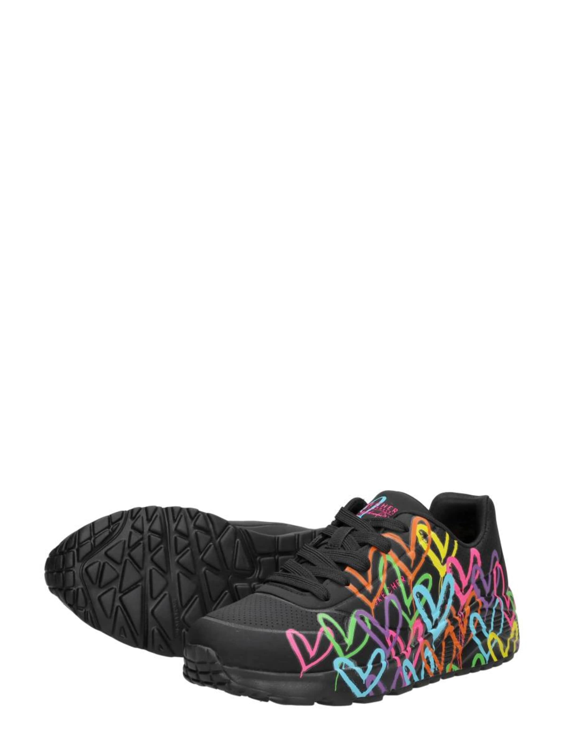 SKECHERS Sneakers 'Jgoldcrown: Uno Lite' in Zwart